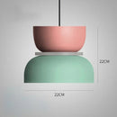 Axyaa Nordic LED Pendant Lamp for Living Bedroom Study Bar Dining Room
