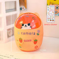 Axyaa Bear Desktop Organizer with Lid & Pen Holder - Cute & Multifunctional