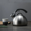 Axya Stainless Steel Whistling Kettle - Large Teapot for Gas Stove & Induction Cooker