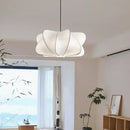 Axyaa Silk E27 LED Pendant Light: Modern Dining & Bedroom Chandelier Droplight