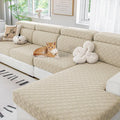 Axyaa Stretch Sofa Seat Cushion Covers - Washable & Universal Fit