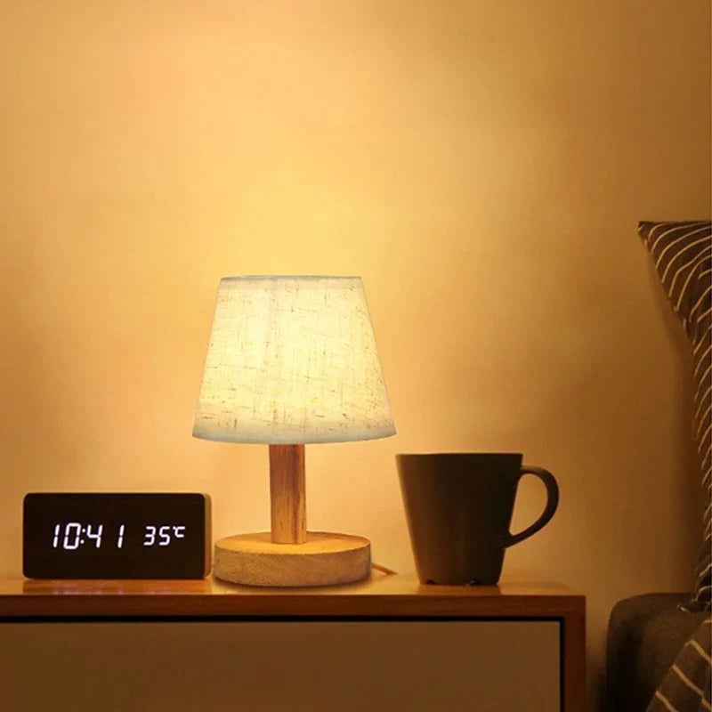 Axyaa Nordic Pleated USB Table Lamp DIY Foldable 5V 220V Art Bedroom Night Light
