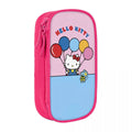Axyaa Hello Kitty Pencil Case: Large Storage Pencil Pouch for Students
