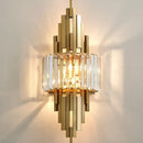 Axyaa Crystal Wall Sconce Light for Living Room & Hallway