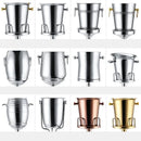 Axya Stainless Steel Ice Bucket Set Deer Elk Wine Champagne Beer Chiller
