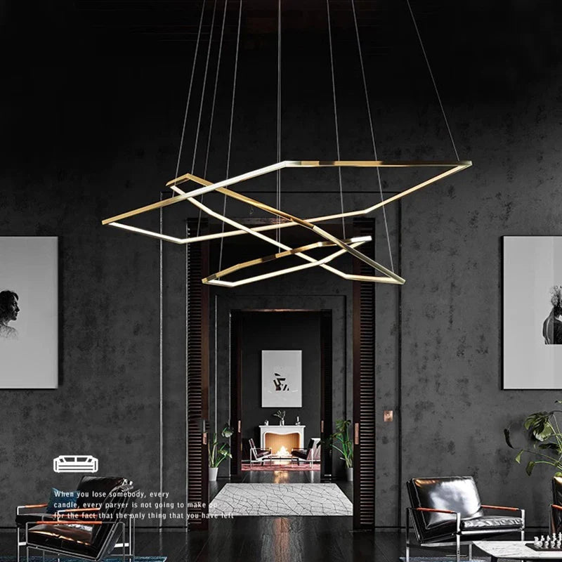 Axyaa Modern LED Chandelier Ceiling Pendant Light for Dining Room