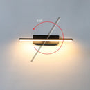 Axyaa Nordic Bedroom Wall Lamp – Modern Adjustable LED Lighting