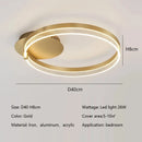 Axyaa Modern Light Luxury Ceiling Light for Bedroom, Study & Hotel Lobby