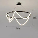 Axyaa Long Hose Chandelier Pendant Lamp for Home Decor Lighting