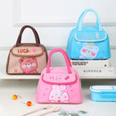 Axyaa Unicorn Crossbody Lunch Bag: Cute Cartoon Style for School Children & Women