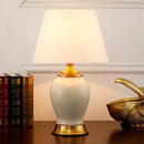 Axyaa Ceramic Table Lamp, Contemporary Design for Living Room and Bedroom