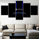 Axyaa Technology Play 5-Piece Canvas Wall Art Poster Set for Home Decor