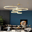 Axyaa LED Pendant Chandeliers for Modern Living Room and Dining Room Lighting