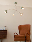 Axyaa Retro Glass Pendant Lights for Living Room, Bedroom, and Kitchen
