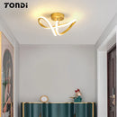 Axyaa LED Ceiling Light: Modern Nordic Style for Home, Balcony, Corridor, and Porch