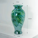 Axyaa Glass Vase Dining Table: High-end Artistic Display Piece for Light Luxury Decor