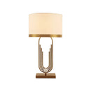 Axyaa Gold Luxury Table Lamp for Bedroom Living Room Decor