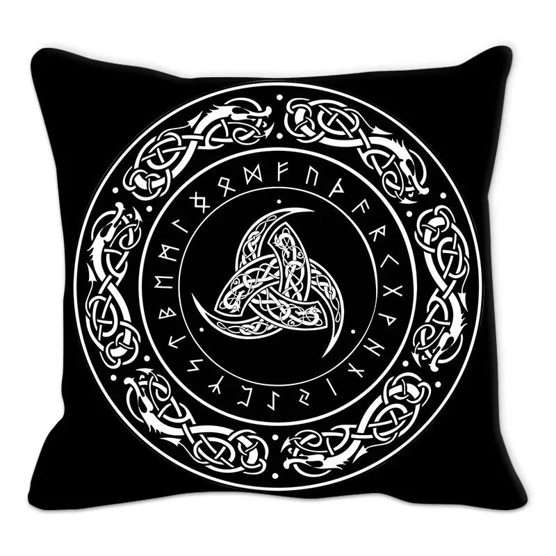 Geometric Cushion Cover Pillowcase for Home Decor by Axyaa
