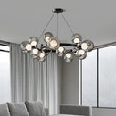 Axyaa Modern LED Pendant Light Chandeliers for Home Decor & Indoor Lighting