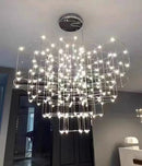 Axyaa Starlight Cube Chandelier - Modern Creative Lighting for Villa, Restaurant, Living Room