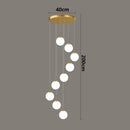 Luxury Nordic Villa Chandelier - Axyaa Living Room Hanging Lights