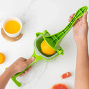 Axyaa Portable Manual Juice Press Fruit Juicer for Home Kitchen - Orange Lemon Juice