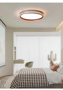 Axyaa 20" Smart Dimmable LED Ceiling Light for Bright Living Room