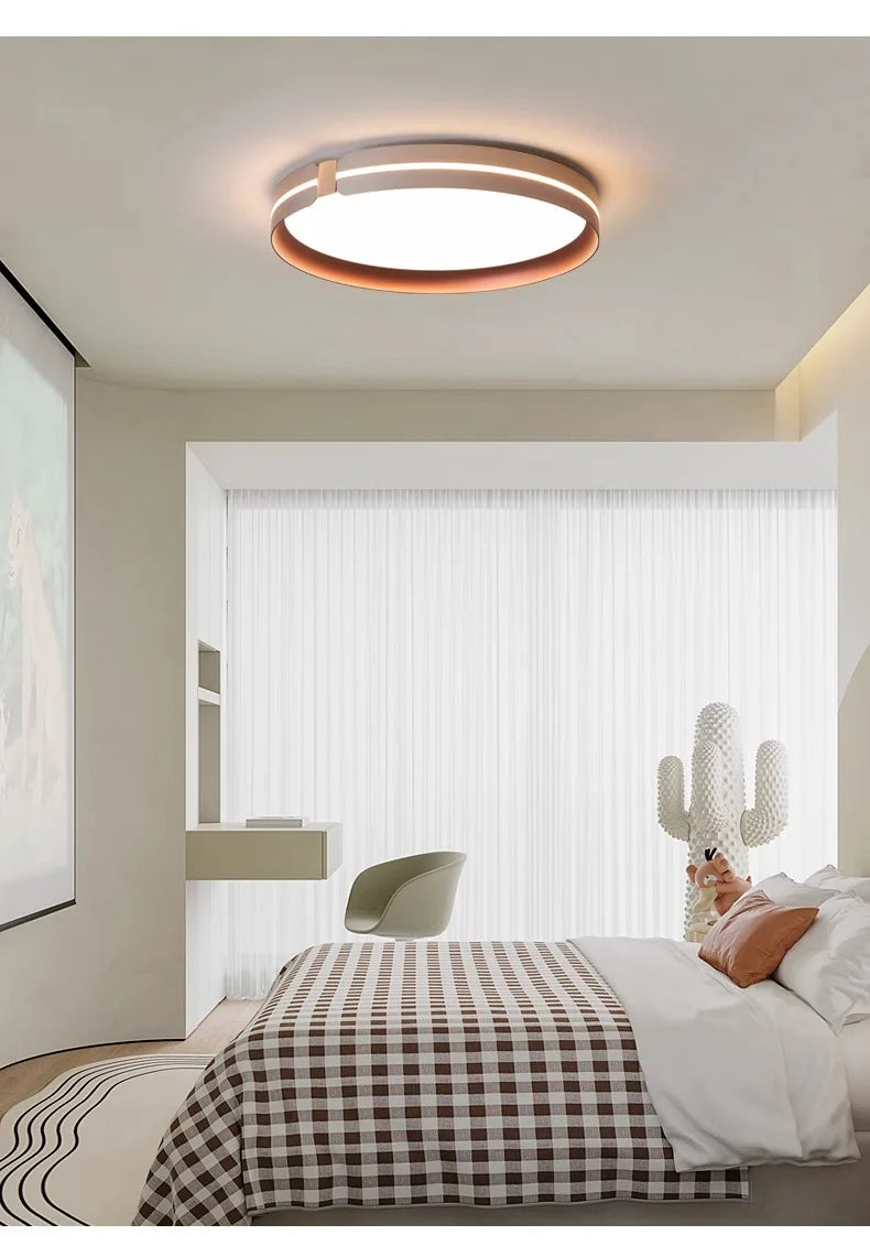 Axyaa 20" Smart Dimmable LED Ceiling Light for Bright Living Room