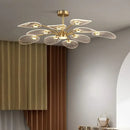 Axyaa Modern LED Chandelier for Living Room, Study, Bedroom, and Dining Room