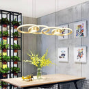 Axyaa Nordic Dining Room Pendant Lamp Indoor Ceiling Chandelier Lighting