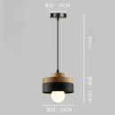 Axyaa Solid Wood Chandelier LED Light for Bedroom, Restaurant, and Balcony