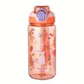 Axyaa Cartoon Animal Water Bottle: Portable Leak-proof Kids Drinking Cup