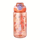 Axyaa Cartoon Animal Water Bottle: Portable Leak-proof Kids Drinking Cup