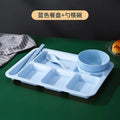 Axyaa Fast Food Meal Plate Bowl Cup Set Dinner Service Assiette