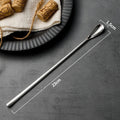 Axyaa Stainless Steel Long Handle Stirring Spoon for Coffee, Tea, and More