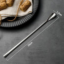 Axyaa Stainless Steel Long Handle Stirring Spoon for Coffee, Tea, and More
