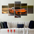 Canvas Chevrolet Corvette Z06 Car Poster Print Wall Art for Home Decor - Axyaa Brand