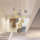 Axyaa LED Pendant Lights Chandeliers for Modern Living & Dining Room Lighting
