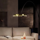 Axya Modern Minimalist Ring Vertical Floor Light for Living Room & Study
