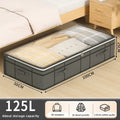 Axyaa Under Bed Storage Bag: Foldable Quilt & Clothes Organizer.