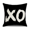 Axyaa Nordic Decorative Cushion Covers in Black & White for Sofa, Bed, Party