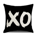 Axyaa Nordic Decorative Cushion Covers in Black & White for Sofa, Bed, Party