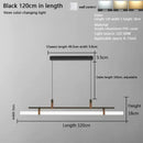 Axyaa Leather Strip Pendant Lights for Dining Room, Study Room, and Hotel Front Desk