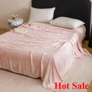 Axyaa Bamboo Fiber Jacquard Double-layer Gauze Cold Blanket Towel Quilt