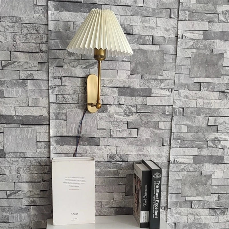 Axya LED Origami Wall Lamp: Modern Rotatable Lighting for Bedroom & Living Room