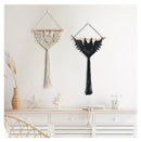 Nordic Bat Macrame Tapestry Dream Catcher for Bedroom Wall Decor by Axyaa