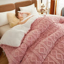 Axyaa Super Thick Lamb Cashmere Weighted Blanket - Winter Warmth & Comfort