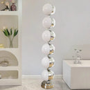 Axyaa LED Floor Lamp, Remote Control Dimming, Modern Minimalist Nordic Ins Style