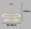 Axyaa Modern LED Pendant Light Chandeliers for Living and Dining Room