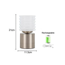 Axyaa Cordless Magnetic Desk Lamp, Three-Level Dimmable LED Table Lamp, Rechargeable & Portable